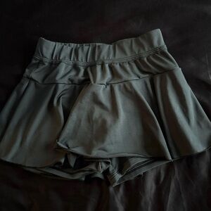 Dark Gray Skort